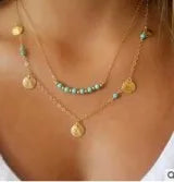 Jewelry Leaves Bird Pendant Necklace Maxi Statement Necklace Chokers Necklace