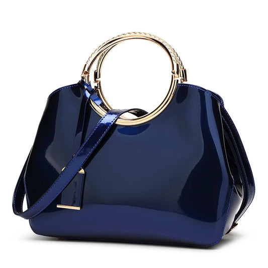 Women Bag Women Handbags Patent Leather Ladies Cross Body