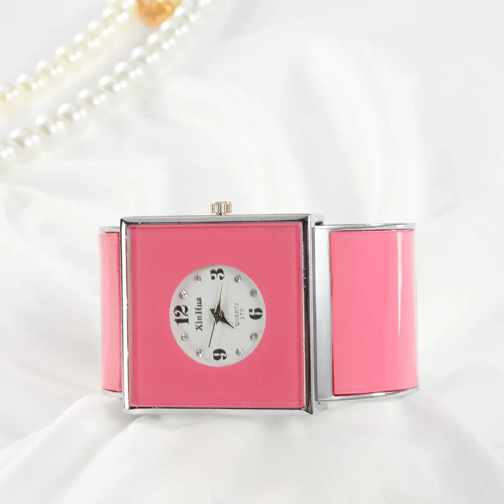 Women's Big Stainless Steel Bracelet Watches Women Watches Luxury Crystal Ladies Watch Women Clock reloj mujer relogio feminino