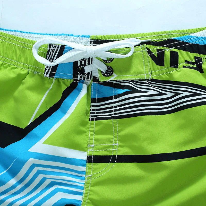 Men's Surf Board Shorts Surfing Beach Trunks Swimming Wear Bermudas Masculina Swimwear Plus Size 4XL 5XL 6XL