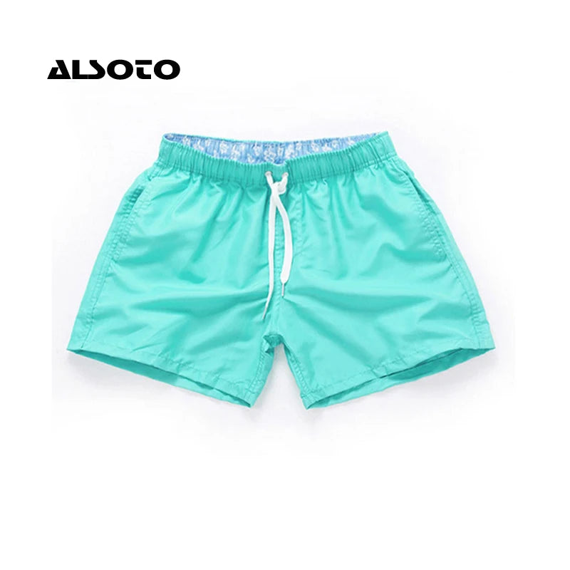 Men Casual Shorts Quick Drying Fitness Short homme Beach Shorts Men