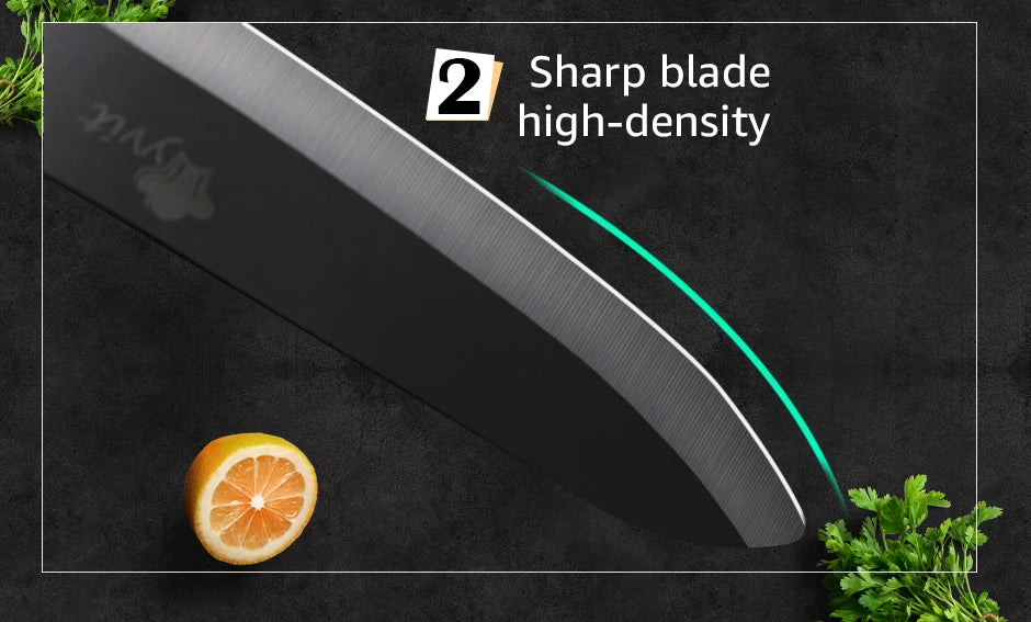 Kitchen knives Ceramic Knives Accessories set 3" Paring 4" Utility 5" Slicing 6" chef Knife