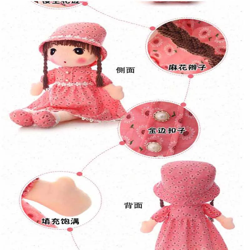 Hot sale Stuffed Dolls Plush Phyl Plush Multiple  Wedding Rag Doll   Cute Sweat Model Girl's Kids New Year Birthday Gift