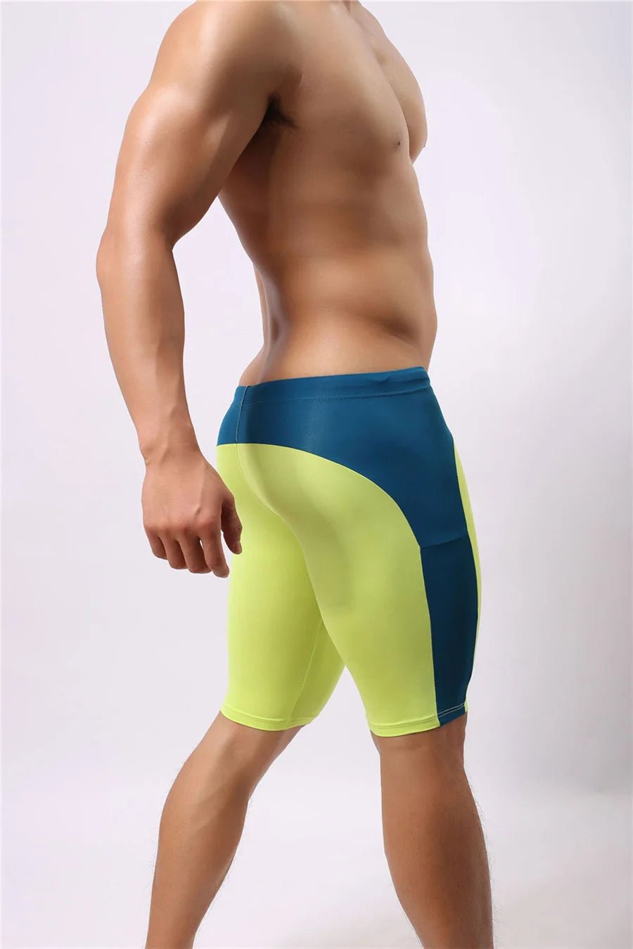 Brave Person Men's Beach Wear Multifunctional Shorts Soft Nylon Fabric Knee-length Tights Trunks Shorts Men Board Shorts
