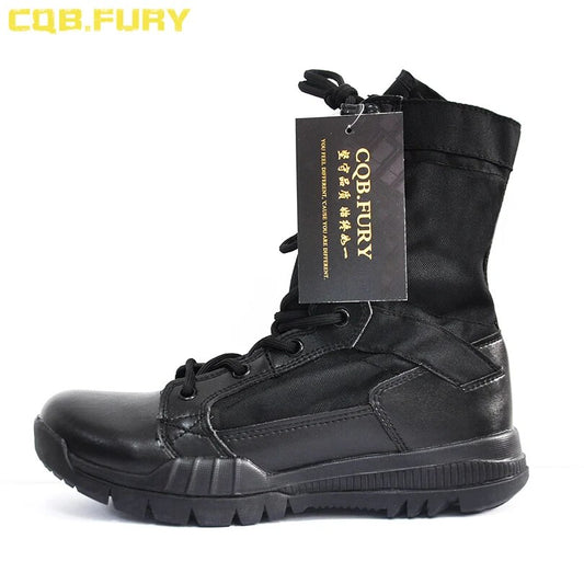 Summer super light lace up military Boot Tactical Breathable ankle strap Army Boots