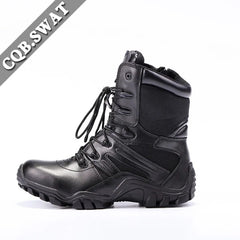 Breathable Tactical Boot Men Black Military Shoes Black Combat Army Boots for Men