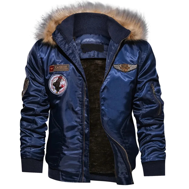 Aviator nation Jacket - Bomber Jacket - Down Parkas Hoodie - Pilot Coats