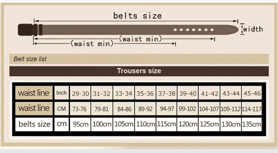 Men High Quality Genuine Leather Belt Luxury Designer Belts Men Cowskin Fashion Strap Male Jeans For Trousers Free Shipping