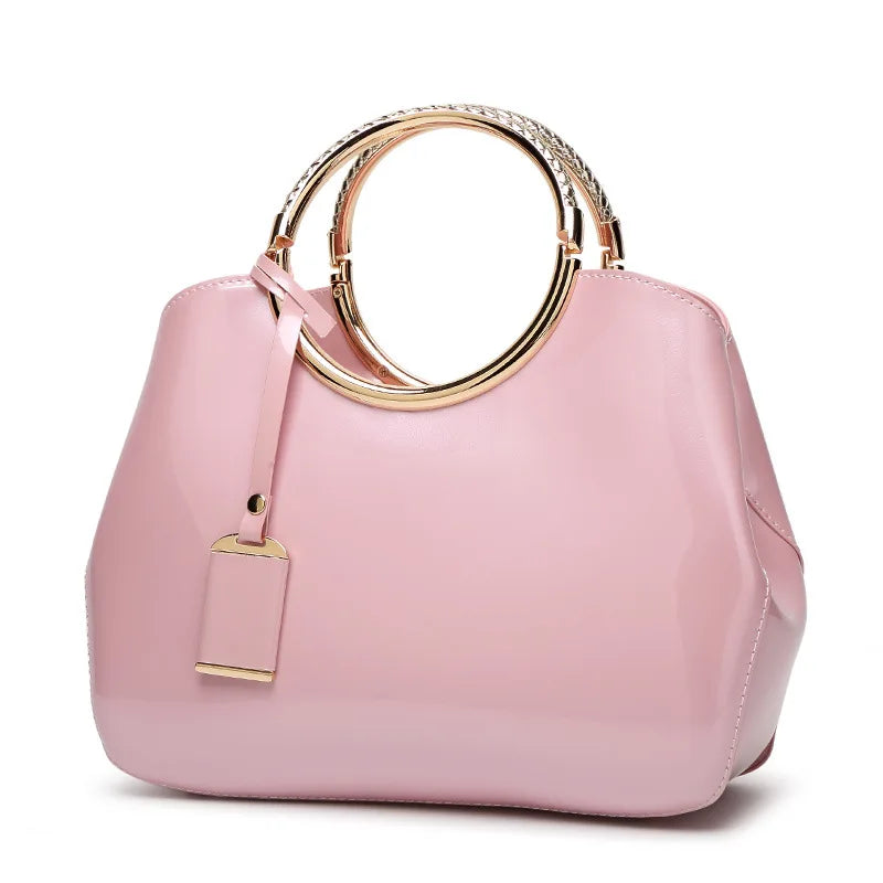 Women Bag Women Handbags Patent Leather Ladies Cross Body
