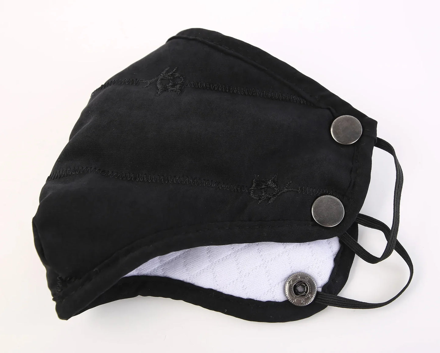 Connectyle Men's Warm Chunky Trapper Hat Removable Windproof Winter Russian Hats with Mask Ushanka Hat
