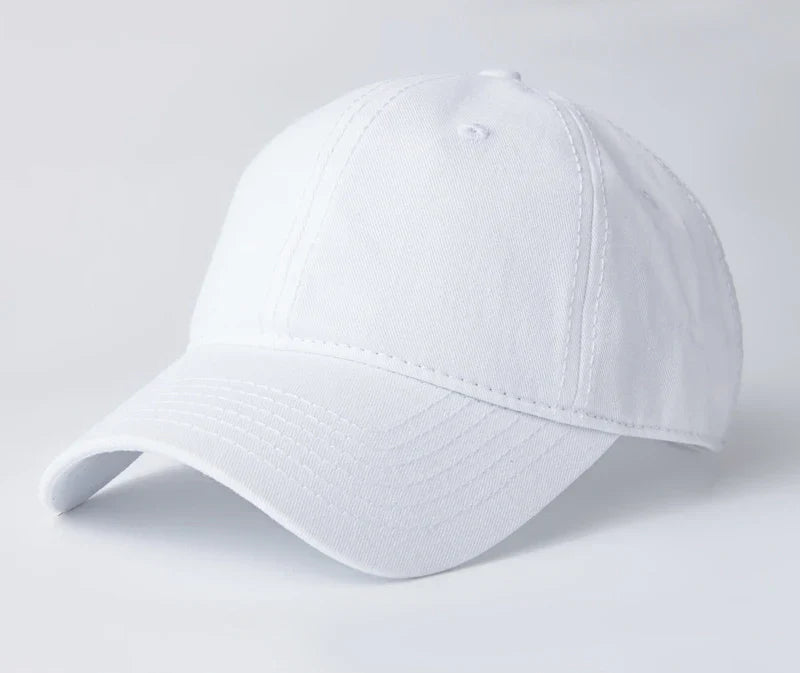 Wholesale Oversize Baseball Caps 100% Cotton Summer Sports Sun Hats for Women Men Big Head Plain Large Snapback Cap Unisex