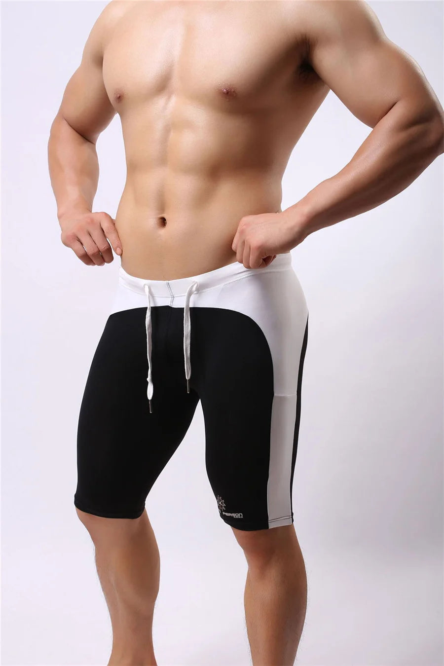 Brave Person Men's Beach Wear Multifunctional Shorts Soft Nylon Fabric Knee-length Tights Trunks Shorts Men Board Shorts