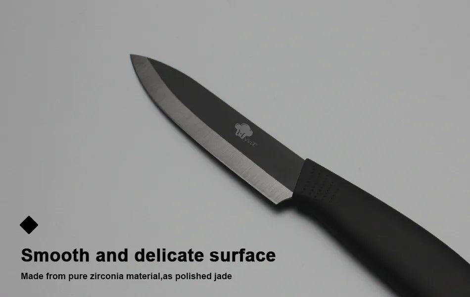 Kitchen knives Ceramic Knives Accessories set 3" Paring 4" Utility 5" Slicing 6" chef Knife
