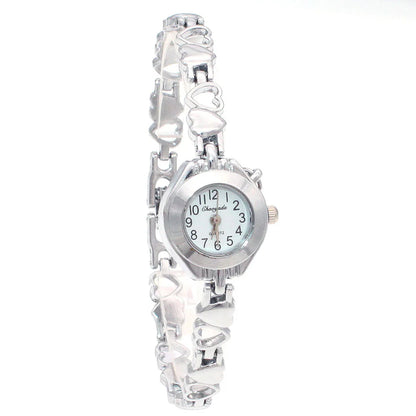 Retro Quartz Watch Classic Roman Ladies Bracelet Watches Women High Quality Silver Wristwatch Vintage Female Clock