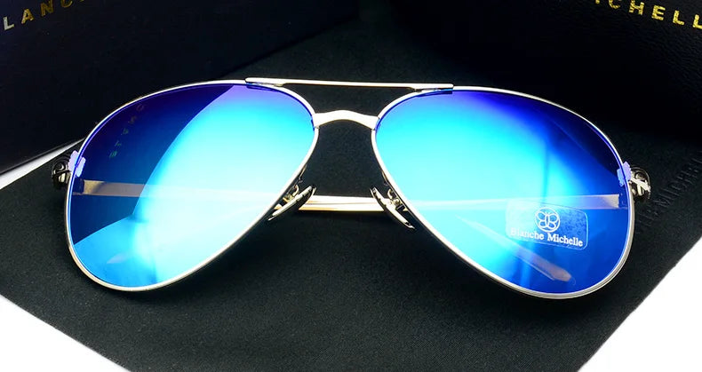 Pilot Sunglasses Women Polarized UV400 Sunglass Mirror Vintage