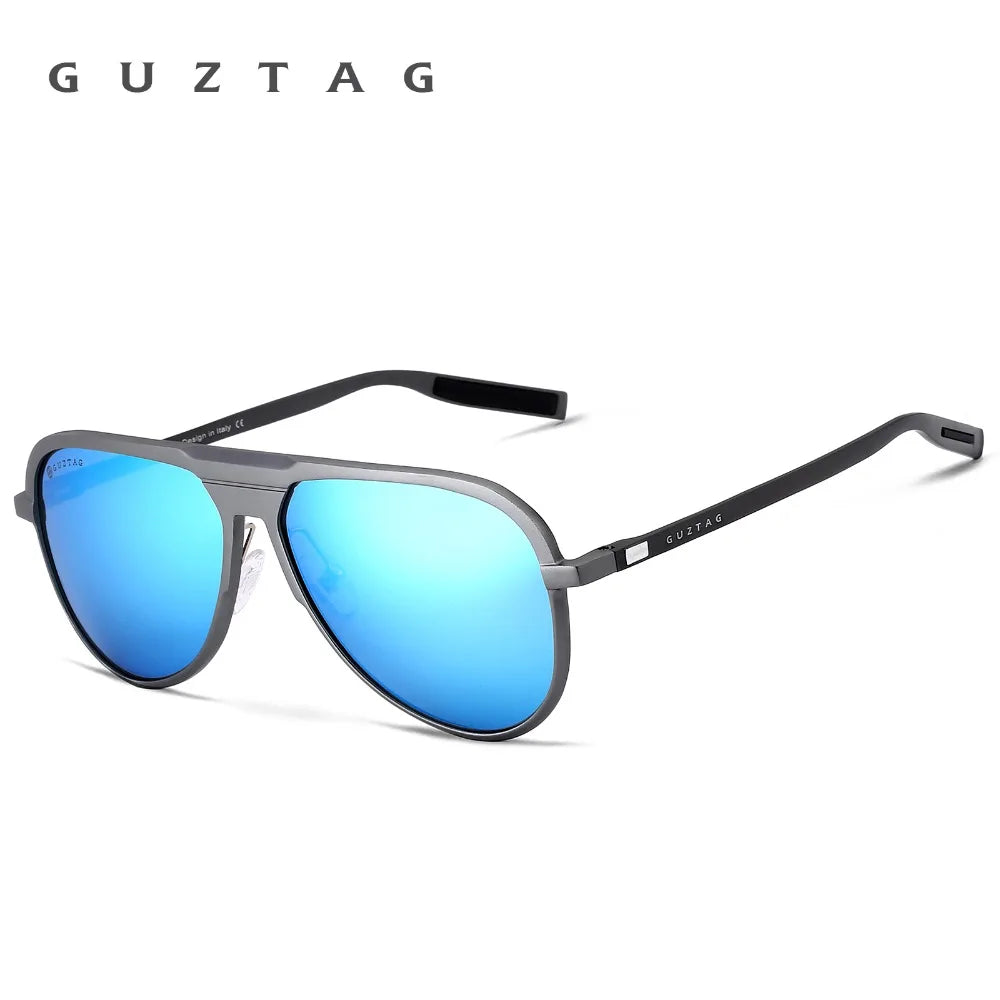 Sunglasses Aluminum  Polarized UV400 Mirror Classic Sun Glasses Men