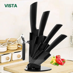 Kitchen knives Ceramic Knives Accessories set 3" Paring 4" Utility 5" Slicing 6" chef Knife