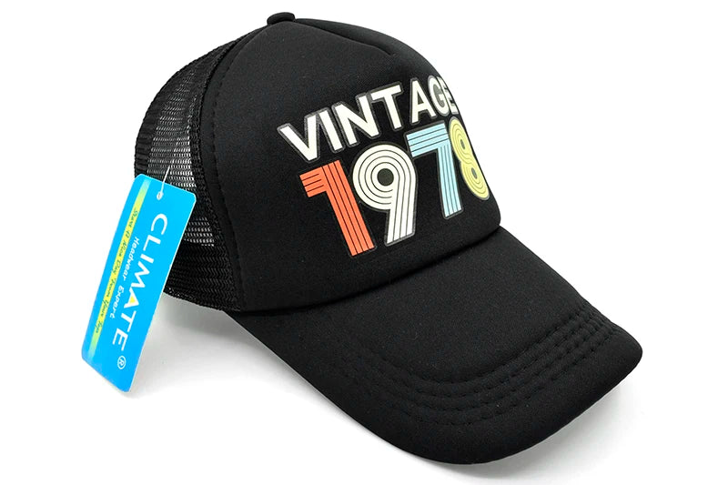Vintage 1978 Cap 1978 Vintage Trucker Cap Men Retro 40th Birthday