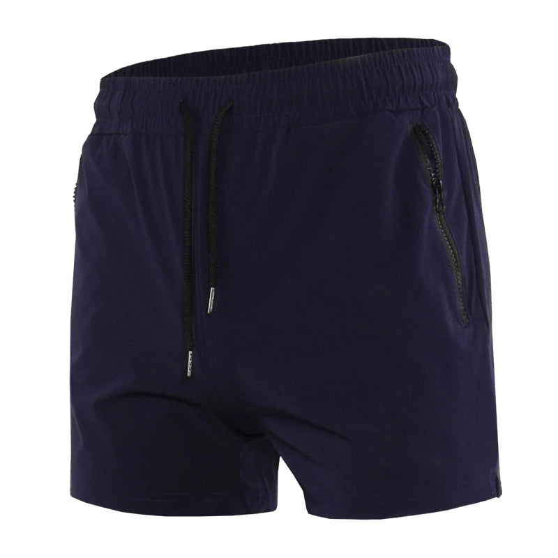 Red Running Sport Shorts Men Quick Dry Fitness Short Pants Bodybuilding