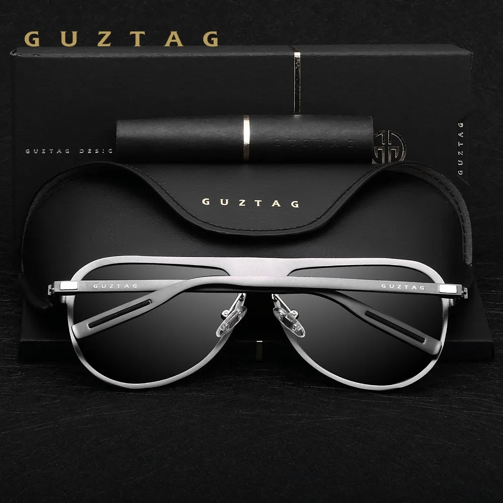 Sunglasses Aluminum  Polarized UV400 Mirror Classic Sun Glasses Men