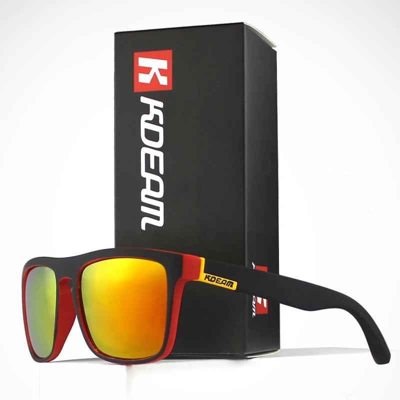 Polarized Sunglasses Men Classic Design All-Fit Mirror Sunglass