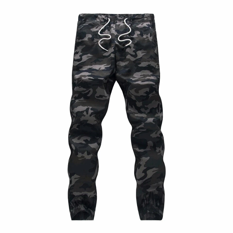 Camouflage Military Jogger Pants Men 2024 Pure Cotton Mens Spring Autumn Pencil