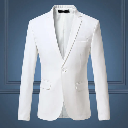 Tuxedo for Mens: Men Slim Casual White Suit , Large Size Brands Men's business