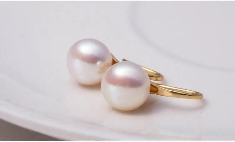 Best Selling Wild Fashion Simple Pearl Bean  Earrings Style Women Girls Earrings Jewelry Wholesale Crystal Earrings Brincos