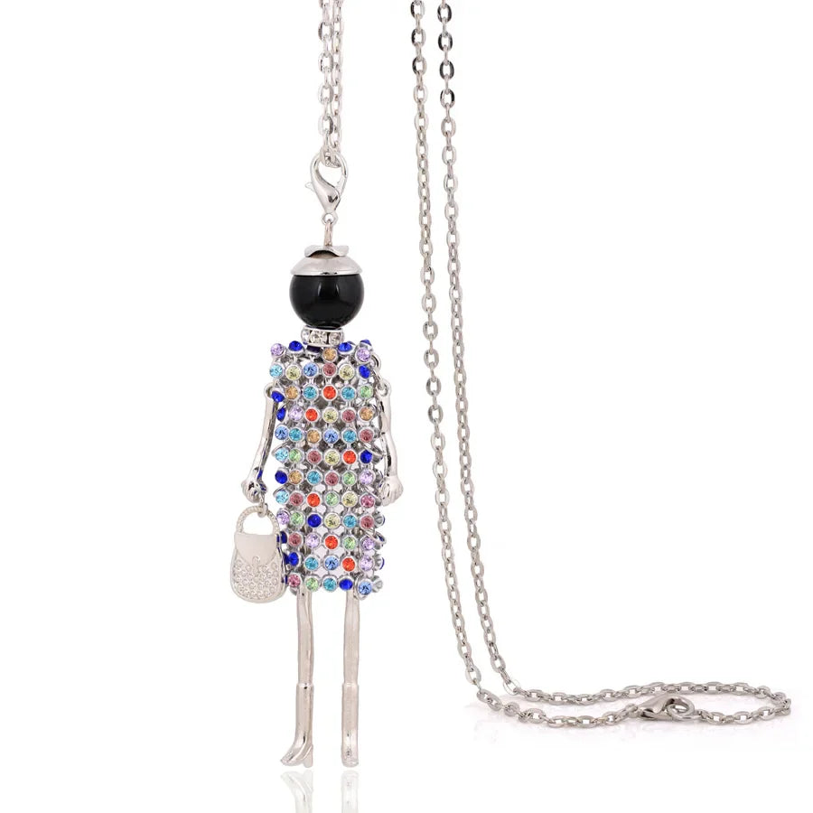 Fashion Necklaces For Women Female Long Necklace Lady Necklace & Pendant Chains  Jewelry Gifts
