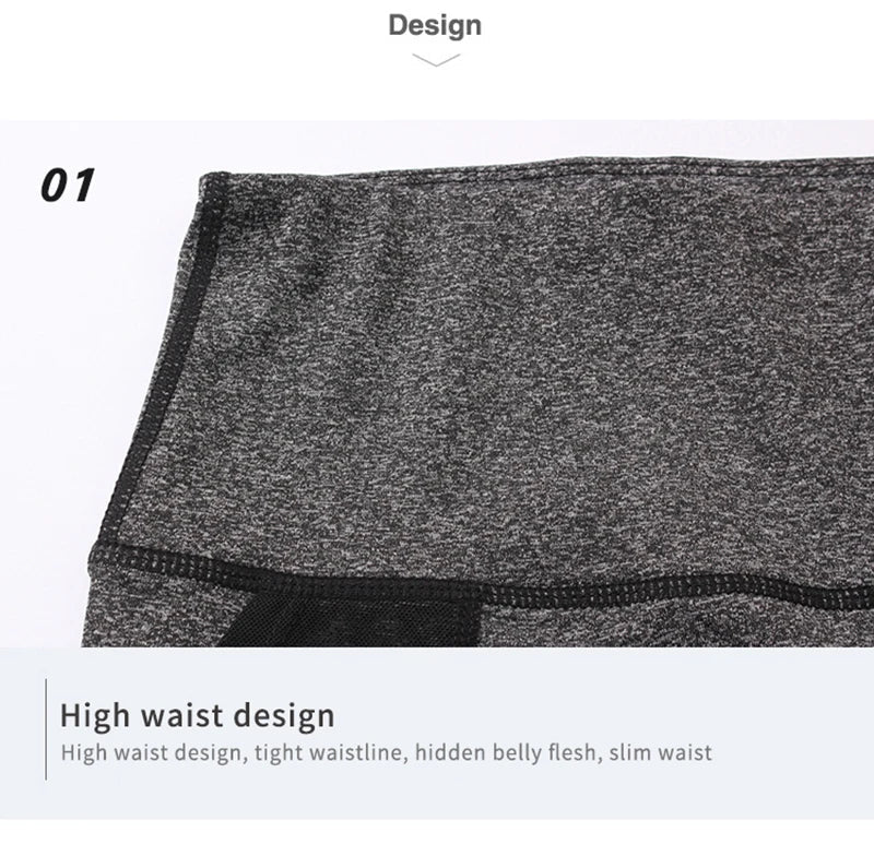 2023 Summer Gym Shorts Women High Waist Compression Quick Dry Yoga Shorts femme Fitness Running Push Up Shorts Pockets Design