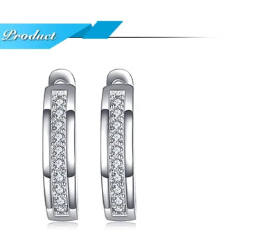 JewelryPalace Solid 925 Sterling Silver Wedding Engagement Ring for Woman