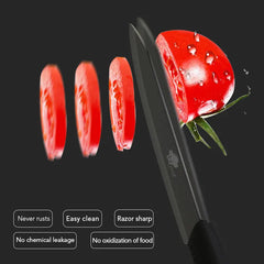 Ceramic Knife Kitchen Knives Set 3 4 5 6inch Chef Knife Utility Slicing Cutter Fruit