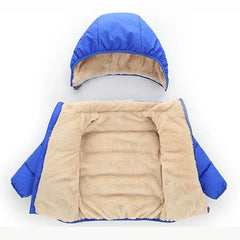 Baby Children Coats Winter Thick Jackets For Boys Warm Plush Thicken Outerwear