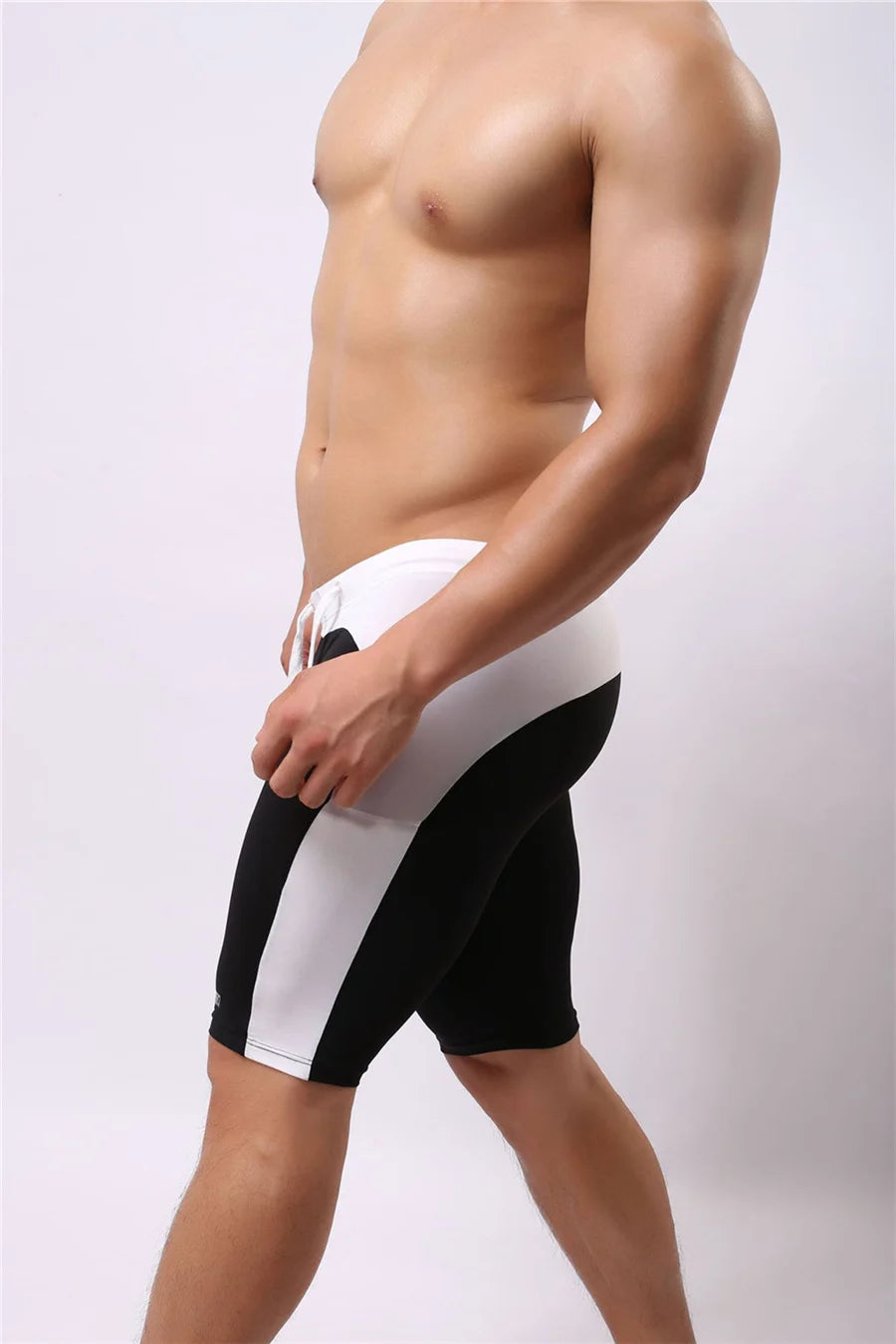 Brave Person Men's Beach Wear Multifunctional Shorts Soft Nylon Fabric Knee-length Tights Trunks Shorts Men Board Shorts
