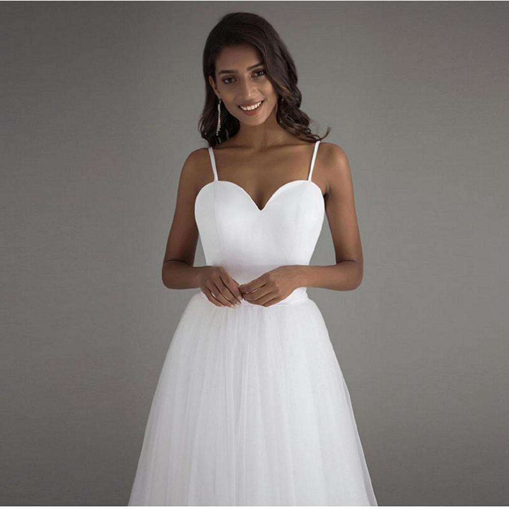 White Bridesmaid Dresses: Bridal Gown with Lace Up Dress High Division Wedding Dress
