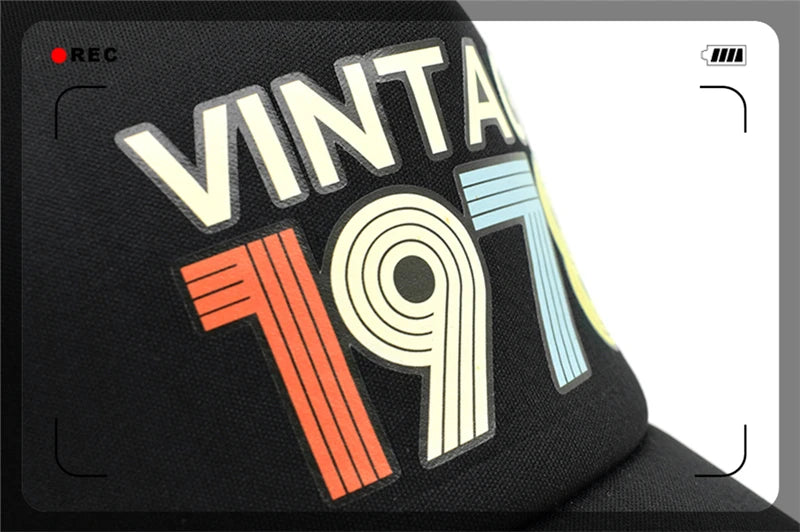 Vintage 1978 Cap 1978 Vintage Trucker Cap Men Retro 40th Birthday