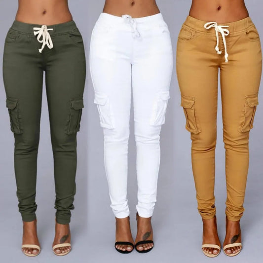 Skinny Pencil Jeans For Women Black High Waist Jeans Woman Y2K Streetwear