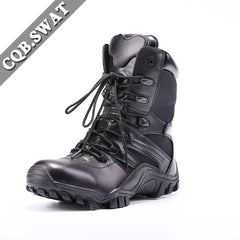 Breathable Tactical Boot Men Black Military Shoes Black Combat Army Boots for Men