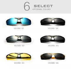 Sunglasses Polarized UV400 Coating Mirror Sun Glasses Outdoor Male Eyewear