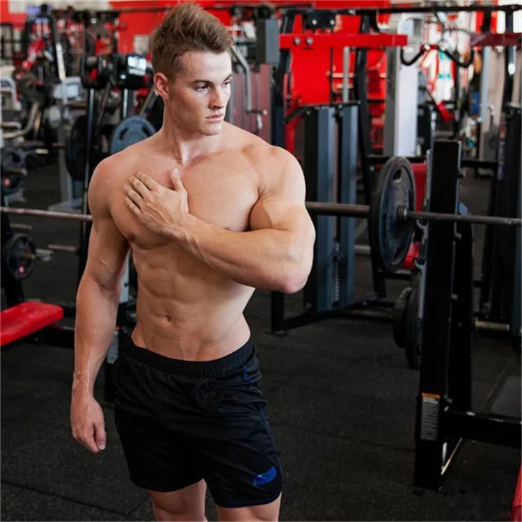 Running Shorts Men Sports Jogging Fitness Shorts Quick Dry beach pants Gym