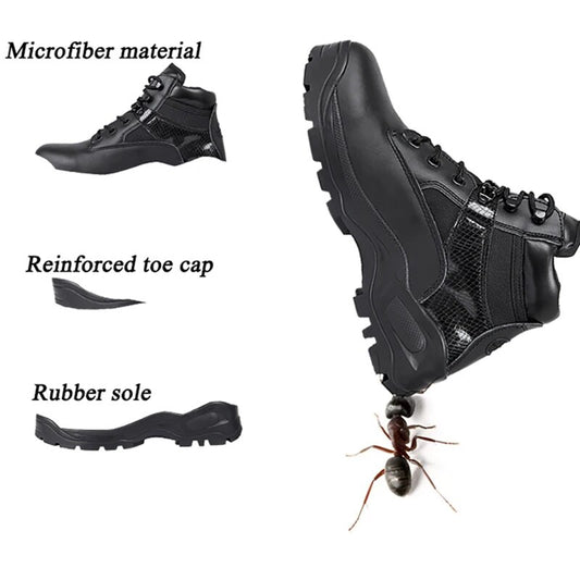 Military Army Shoes Men Desert Combat Boots Tatcical Shoes Fashion Motorcycle Boots