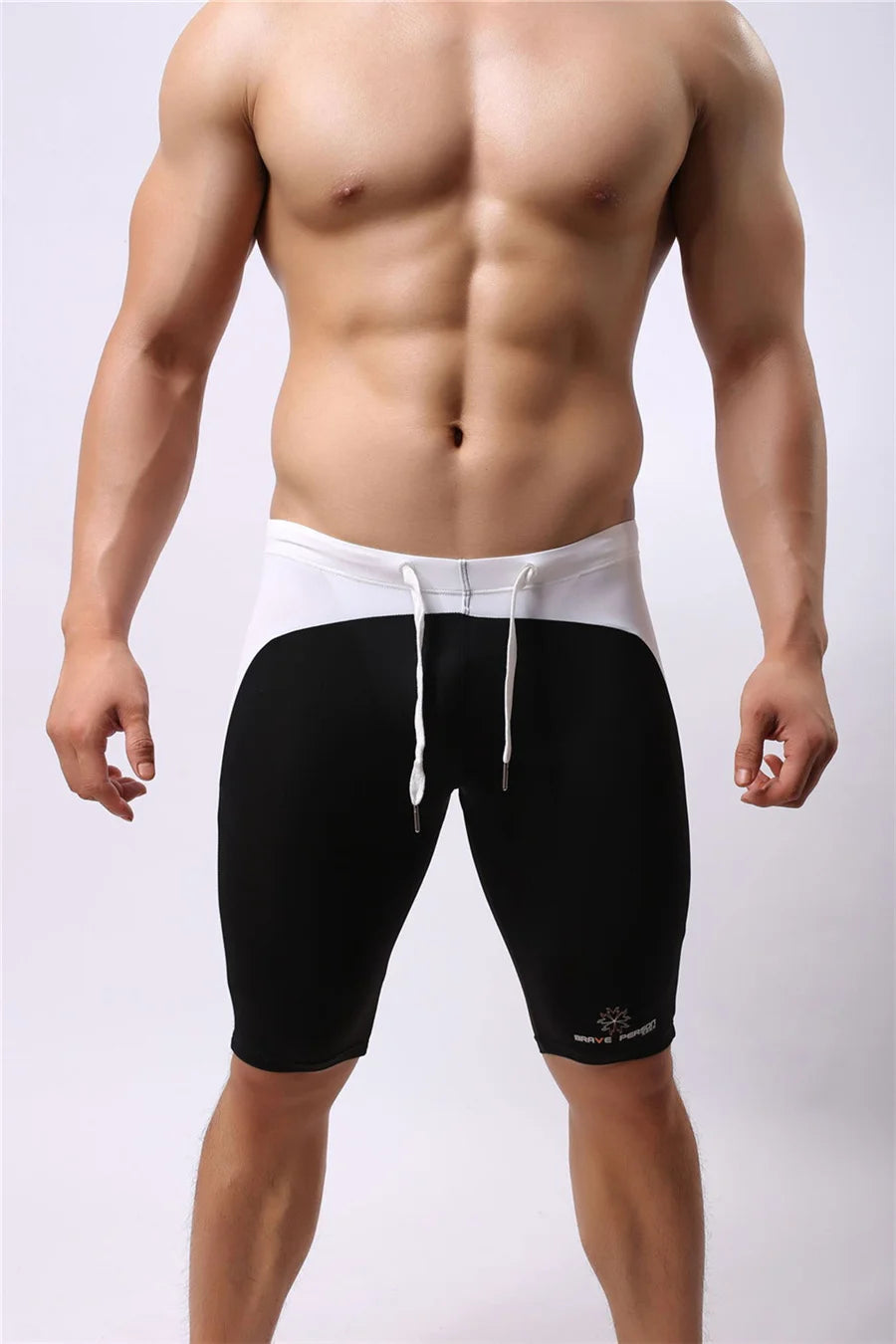 Brave Person Men's Beach Wear Multifunctional Shorts Soft Nylon Fabric Knee-length Tights Trunks Shorts Men Board Shorts