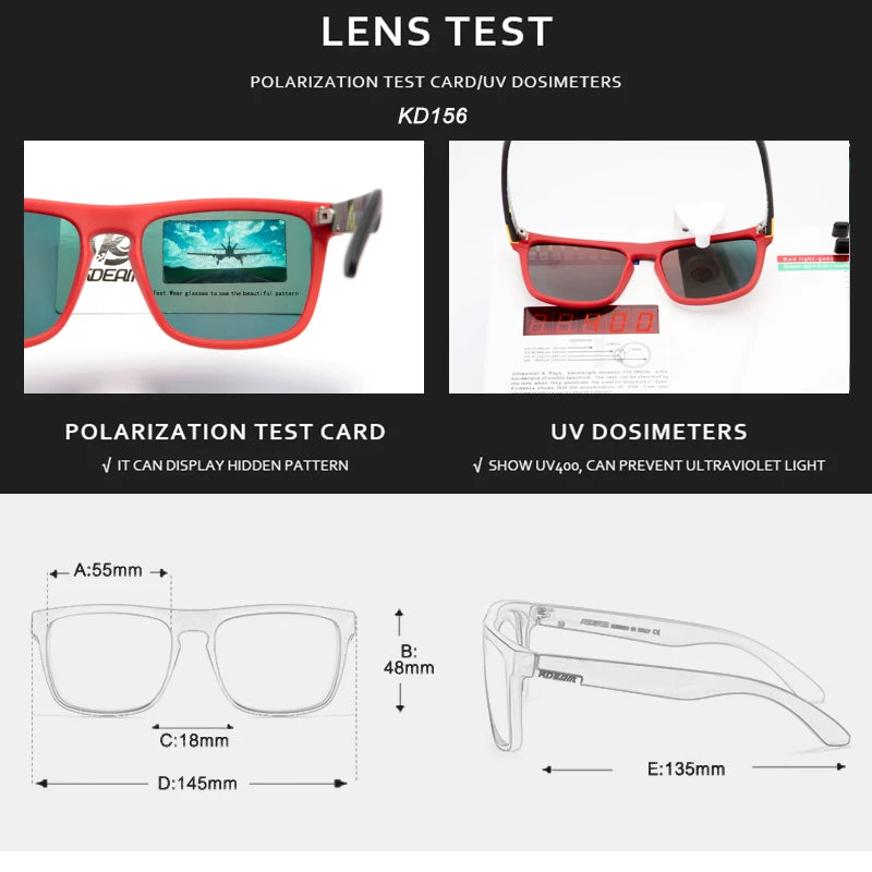Sunglasses For Men and Women UV-Block Night Driving Glasses Photochromic