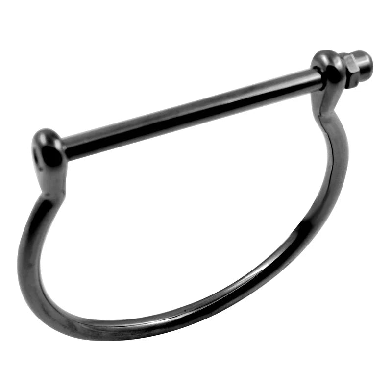 Fashion Punk Love Bangle Bracelet Woman Men Horseshoe Bracelets Stainless Steel Wedding Party Charming Cuff Wristband Jewelry