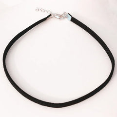 Minimalist Black Sexy Chokers Necklace Leather Harajuku Gothic