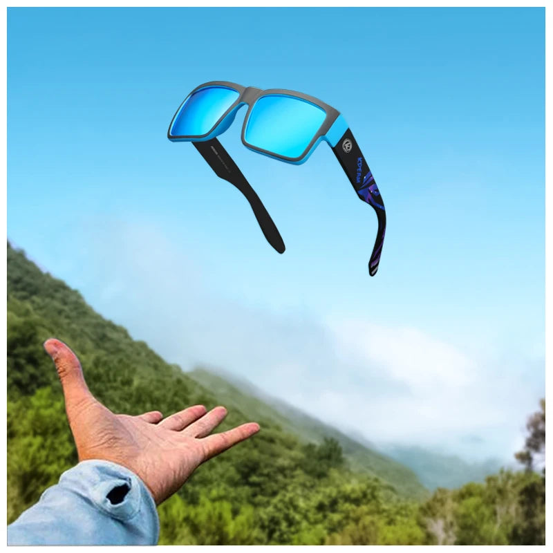 Sunglasses For Men Women Outdoor Shades Ultra-thick Elastic Paint Frame