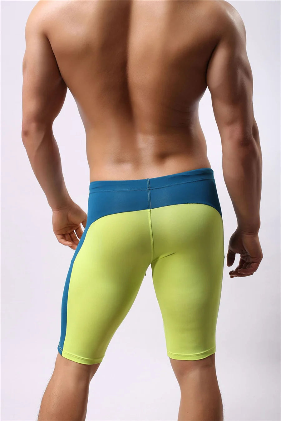 Brave Person Men's Beach Wear Multifunctional Shorts Soft Nylon Fabric Knee-length Tights Trunks Shorts Men Board Shorts