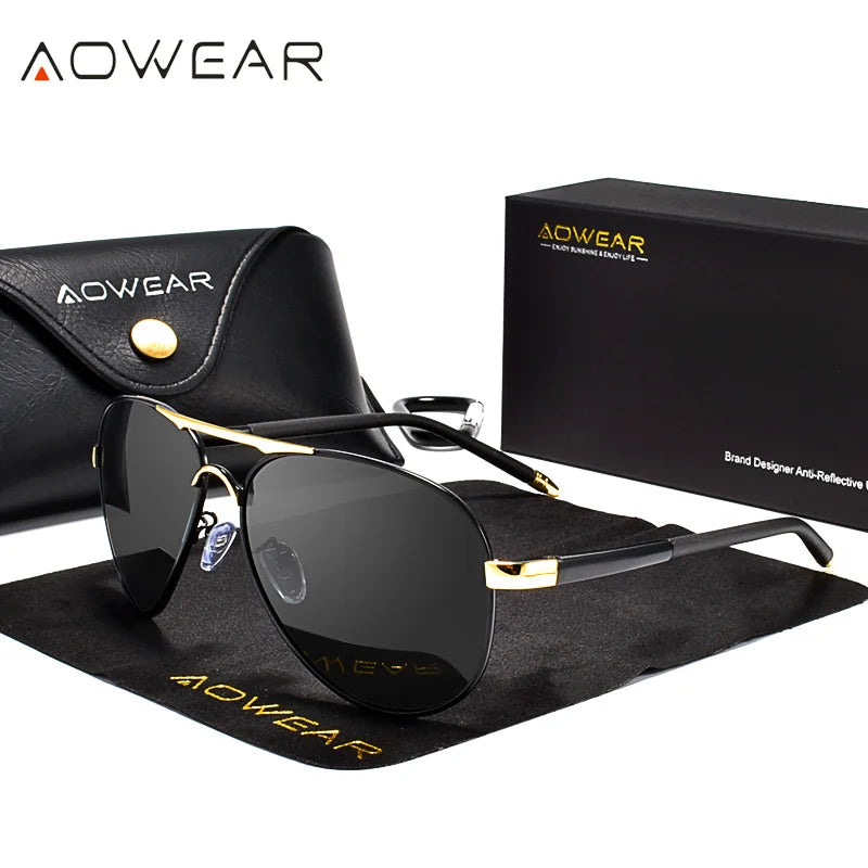Sunglasses Men Aviation Coating Mirror Sun Glasses for Man Women