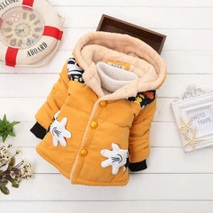 Winter Thick Jacket For Girls Boys Coats Christmas Casual Jacket