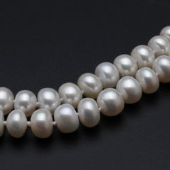 Freshwater Pearl Choker Necklace For Women,Real 925 Silver Natural Pearl Pendant